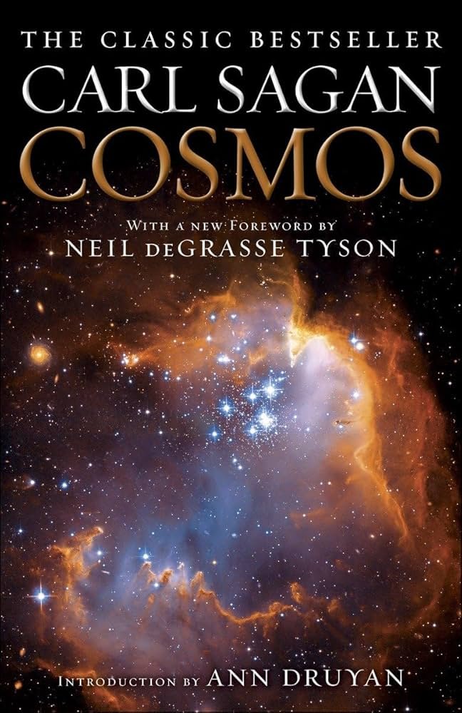 Portada de Cosmos - Carl Sagan