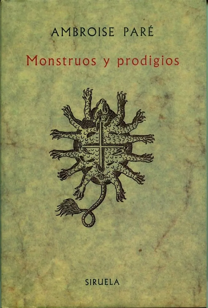 Portada Monstruos y prodigios